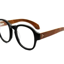Деревянные дужки унисекс ацетат полный обод прогрессивные мульти-фокусные линзы очки Оптические очки видеть рядом дальние очки для чтения Oculos