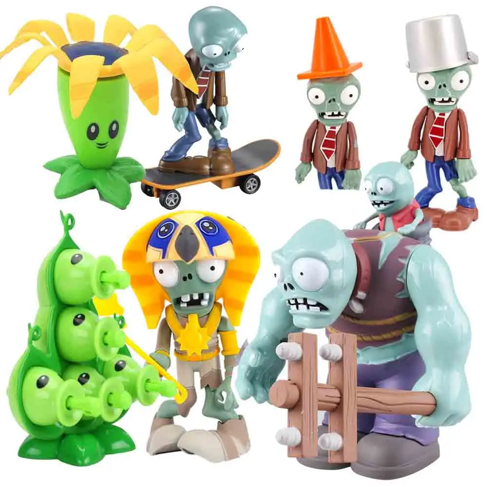 

Plants VS Zombies PVC Action Figure Set Collectible Figure Model Toy Gifts Toys For Children High Quality Brinquedos