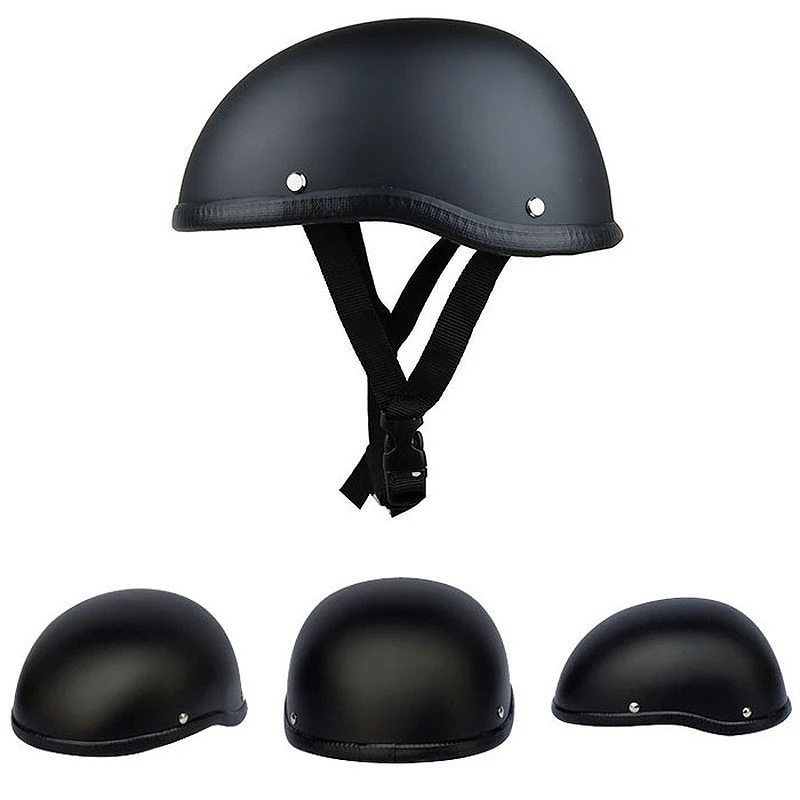Skull Cap Motorcycle Helmet Vintage 