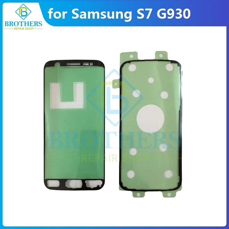 Стикер для Samsung Galaxy S7 G930 G930F G930FD G930W8 задняя крышка корпуса клейкая Рамка экрана