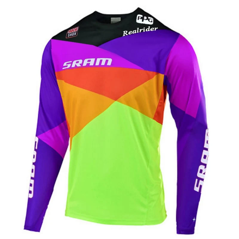 2019 mtb Джерси moto cross enduro jersey GP горный велосипед BMX DH короткая рубашка одежда для