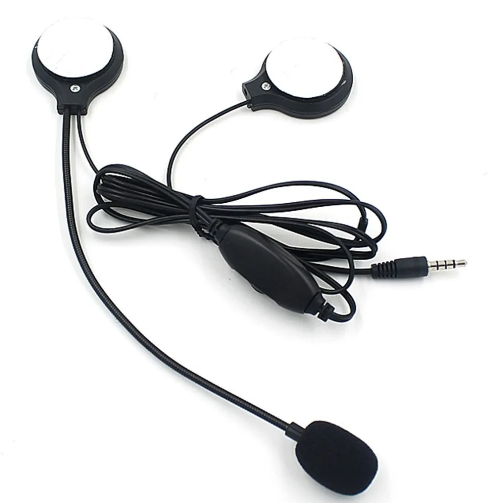 

Soft Earpiece Microphone & Speaker Cable for Motorcycle Integral Helmet T-MAX Intercom Headset