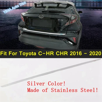 

Lapetus Auto Styling Rear Trunk Tail Door Boot Lower Strip Mouldings Protector Bezel Cover Trim For Toyota C-HR CHR 2016 - 2020