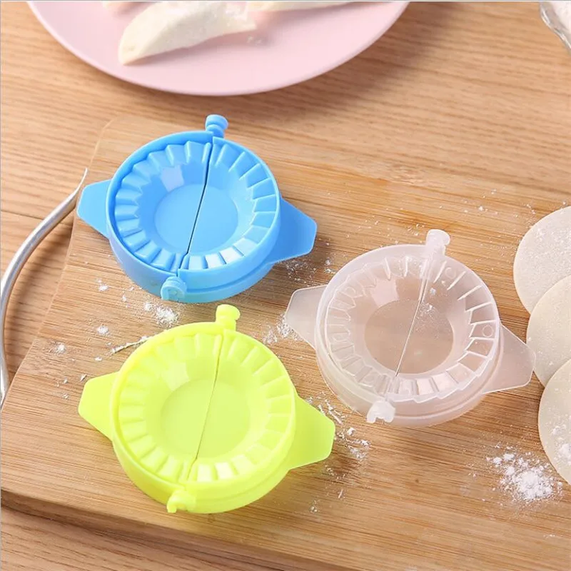 1PCS DIY Dumplings Tool High Quality Dumpling Jiaozi Maker Device Easy to make Dumpling Mold Clips Kitchen Accessories baking tool baking accessories dumpling maker