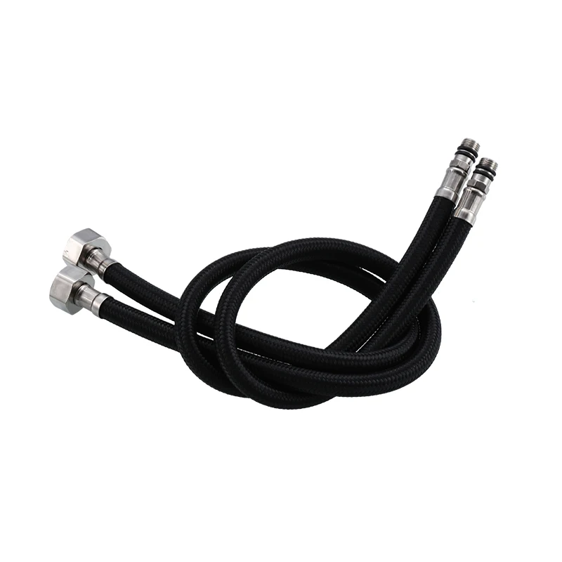 Черные Гибкие Соединительные трубы MTTUZK 1/2 ''стандартный интерфейс подача