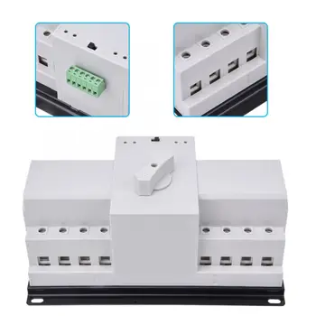 

Mini Size 400V 4P 40A Mini CB level Automatic Transfer Switch Electrical Selector Switches Dual Power Switch