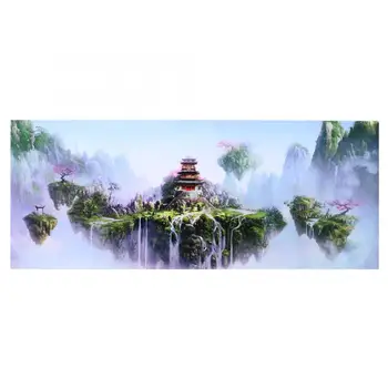 

Waterweed PVC Waterproof Adhesive Sky Castle Pattern Aquarium Background Poster Sticker Fish Tank Decoration Aquarium Plants