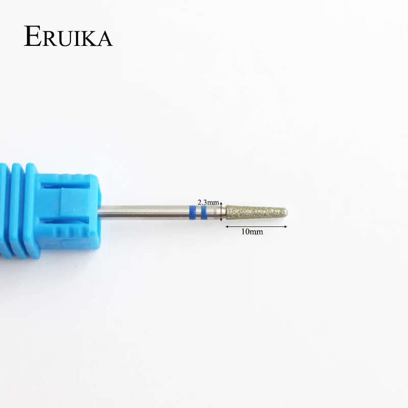 ERUIKA, 1 шт., алмазные сверла для ногтей, электрические фрезы для маникюра, аксессуары, устройство для маникюра и педикюра