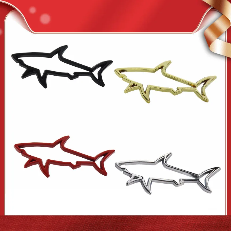 3D Премиум полые рыбы Акула для мотоцикла компьютера топливный колпачок капот