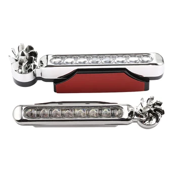 

Wind Energy Power Powered Daytime Running Light Motorcycle Wind Powered 2pcs Set