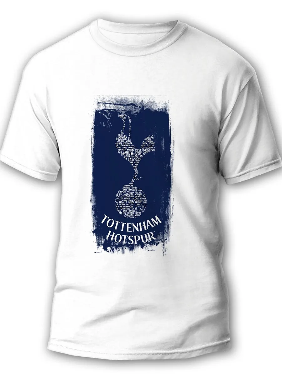 Футболка мужская белая Тоттенхэм (Tottenham футбол Сон Хын Мин Гарри Уинкс) 5960 |