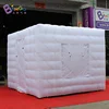 White Inflatable Photobooth Kiosk / 3x3x2.4M Inflatable Photo Booth Cabin Tents - BG-A0693-5 3