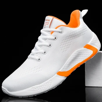 

Fashion Men Casual Shoes Mesh Men Sneakers Summer Lightweight Walking Shoes Breathable Low Top Sneakers Zapatillas Hombre 2020