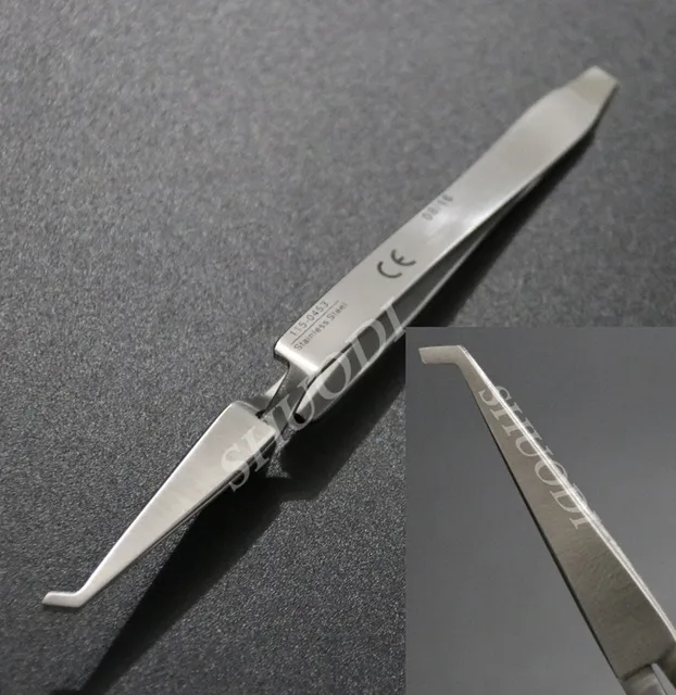 Denta Orthodontic Bracket Buccal Tube Bonding Tweezer Holder Placer Instrument Dentist Tool 1 piece 0453