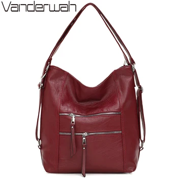 

Half Moon Soft Leather Shoulder Bags For Women Casual Large Capacity Bag Luxury Hand bags Women Bags Designer Sac A Main Femme