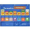 Early Education Calendar Weather Hanging Bag Learning Toys Learning Cognitive Calendar Weather Card Hanging Bag Educational Toys 2