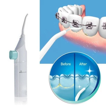 

2Pcs Portable Dental Water Flosser Waterproof Teeth Cleaning Water Irrigator Toothpicks Teeth Cleaner Tools