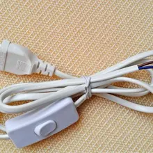 CE VDE 1,8 м с кнопкой Swith настольная лампа Электронный провод кабель ЕС вилка шнур питания линия Аксессуары для освещения запасные части