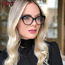 YDO новые винтажные очки кошачий глаз оправа женские брендовые дизайнерские очки оправа близорукость очки по рецепту защитные очки, оправа