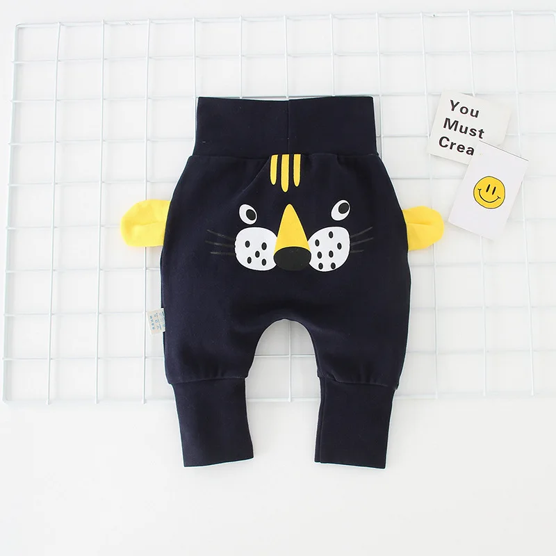 Hot Selling Baby Pants High-waisted Bellyband Baby Pp Pants Infants Child Anti Mosquito Pants Men And Women Newborns Trouse