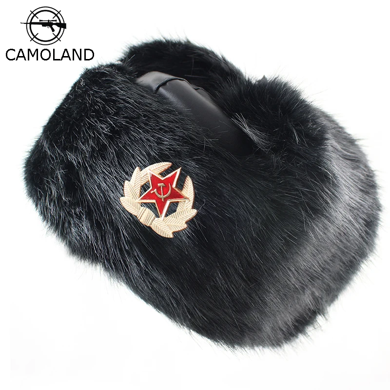 Men Winter Fashion Earflap Faux Fur Hat