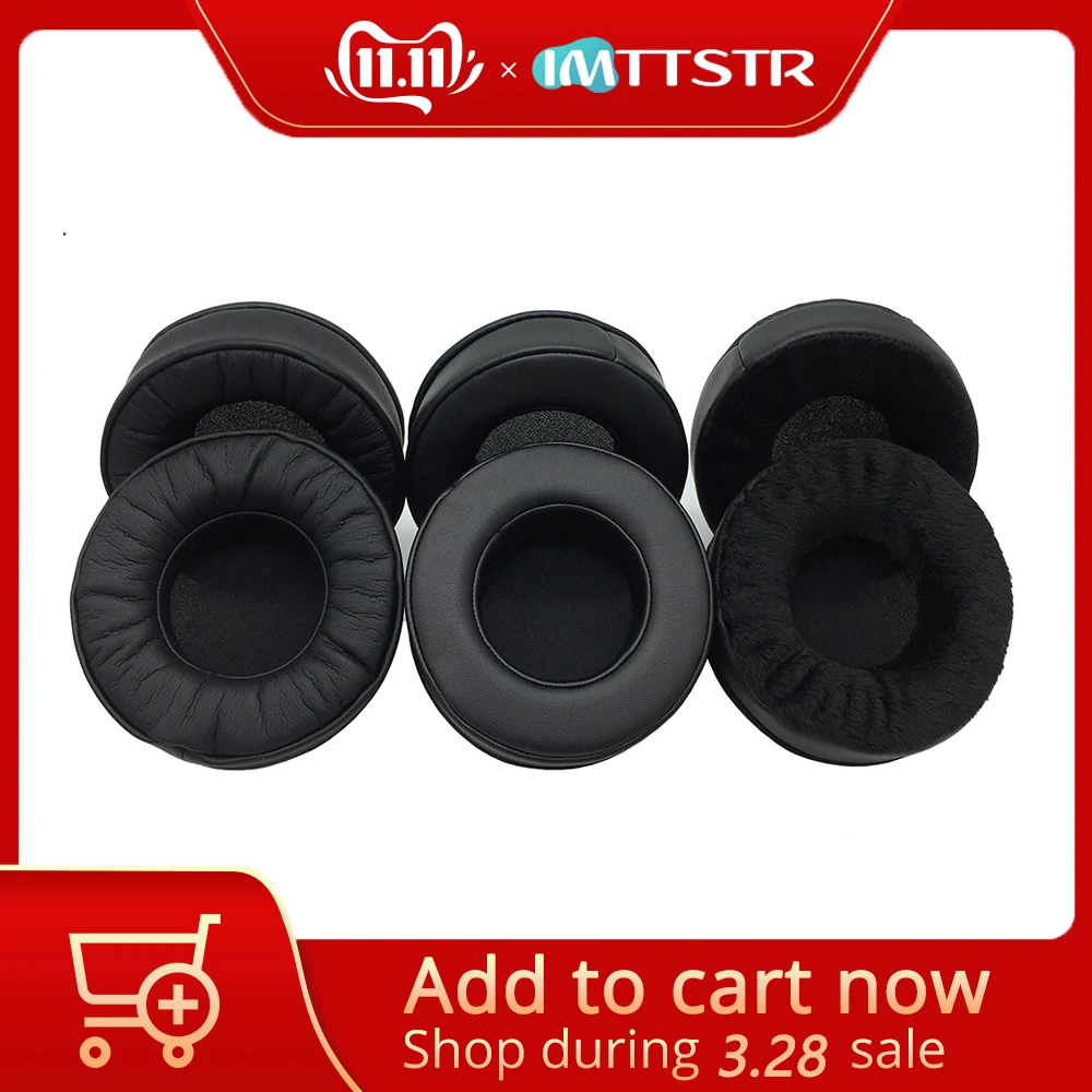 Мягкие кожаные амбушюры IMTTSTR для Superlux HD681EVO HD668B HD681 HD681B HD662 наушники
