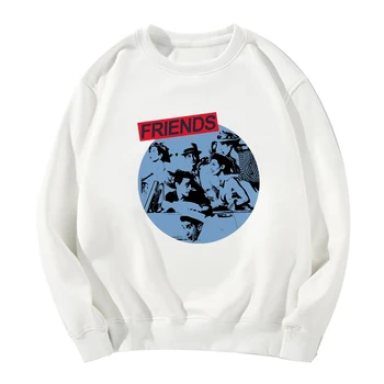 

Friends Long Sleeve Loose Cute Cheap Fashion Hatless Hoodies Sweatshirt Women Hip Hop Sudadera Mujer Tracksuit Jacket Clothes