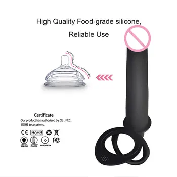 Anal Bead Double Penetration Realistic Dildos Lesbian Vaginal Penis Dildo Sex Toys For Women Erotic Butt Plug Prostate Massager 4