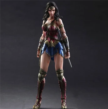 

15cm 1/6 Scale Painted Variant Doll Animewonder Woman Pvc Action Figure Collectible Mafex Figure Model Toy