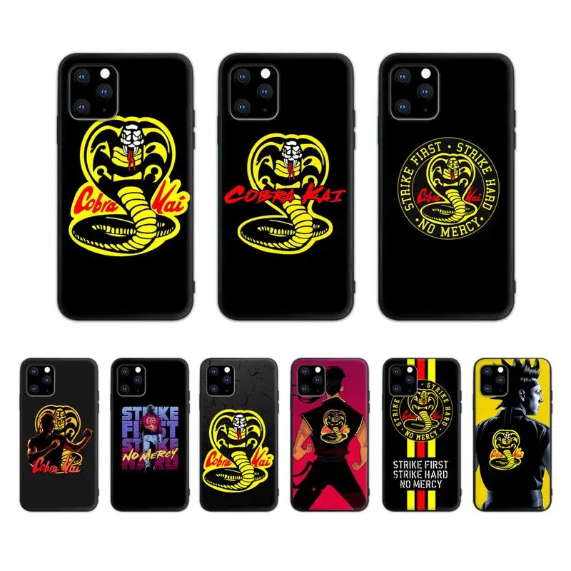 Чехол для телефона Cobra Kai Snake IPhone 13 Mini 12 11 Pro Max Xs Xr X 8 7 Plus Se 2020 силиконовый чехол |