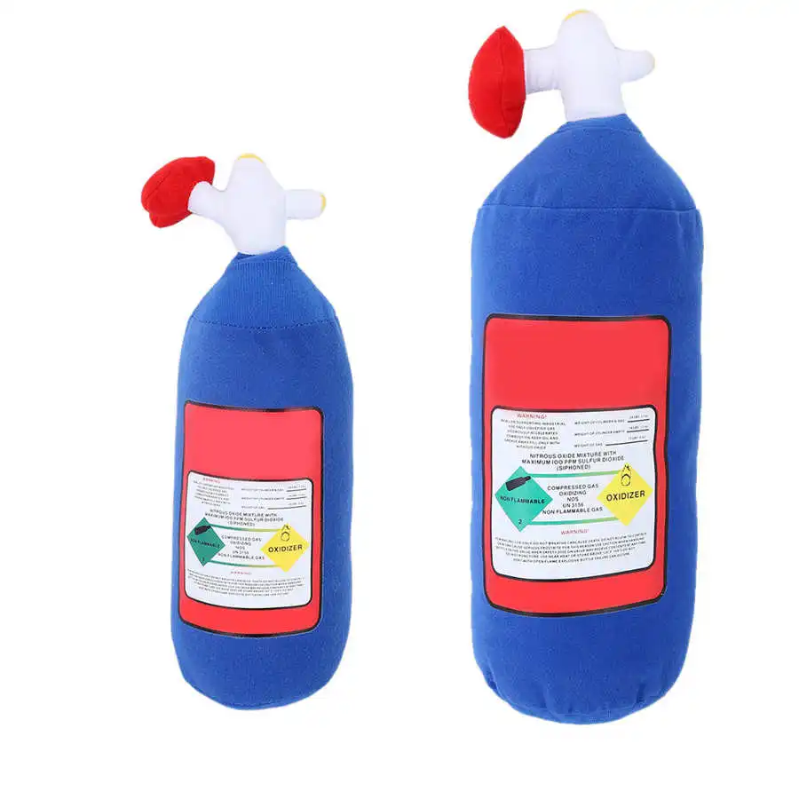 

Simulation Nitrous Oxide Bottle Neck Rest Headrest Pillow Auto Car SUV Accessory