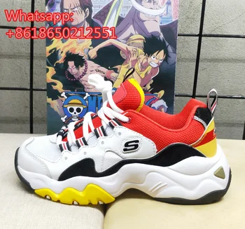 

2019 Zapatillas Skecher Mujer One Piece Cyber day D LITE Nautical King Shoes 04