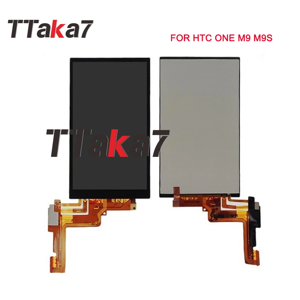 Для htc ONE M9 M9S ЖК-дисплей 5 дюймов с сенсорным сенсором стекло дигитайзер сборка