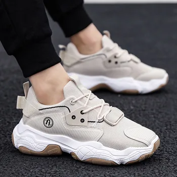 

casual shoes men sneakers New Men's Flying Weaving le Running Shoes Tourist Leisure Sports sport shoes men