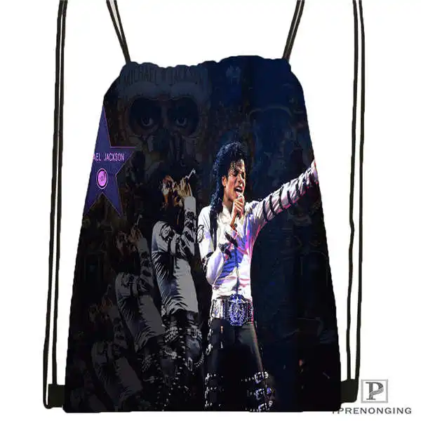 Drawstring Backpack На заказ Jimi-Hendrix@ 1 походная сумка на шнурке милый рюкзак для детей(черная спинка) 31x40 см#2018612-01-21 - Цвет: Drawstring Backpack