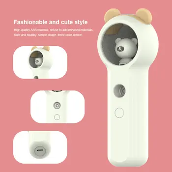 

USB Handheld Spray Water Facial Spray Mist Machine Portable Moisturizer Home Cool Mist Maker Skin Care Sprayer For Girl Gift