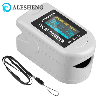 

Pulse Oximeter Finger Portable Fingertip Pulse Oximeter Spo2 Pulse Oximeter OLED Display Digital Saturimetro Heart Rate Monitor