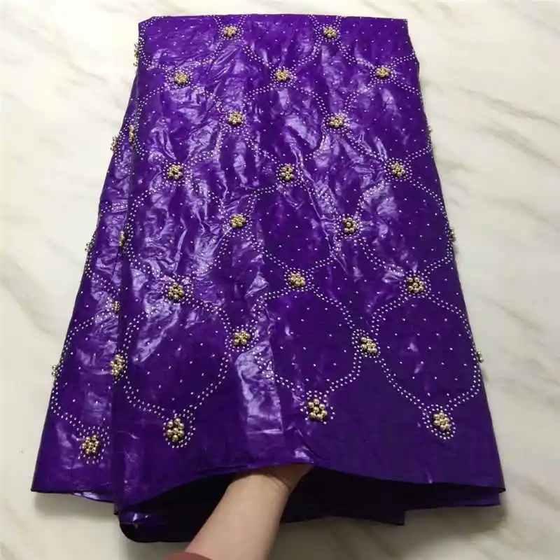 

Factory offerslatest African Embroidered bazin riche lace With heavy stones beads fabric for Christmas Evening Dresses Winn298r