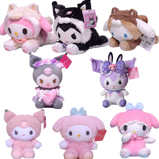 20 Cm De Desenho Animado Fofo Kuromi Brinquedo De Pelúcia Kawaii Kt Minha  Melodia Canela Bonecas Para Crianças Brinquedos De Pelúcia Macia Artes De  Pelúcia Artista Pp Algodão De $14,18