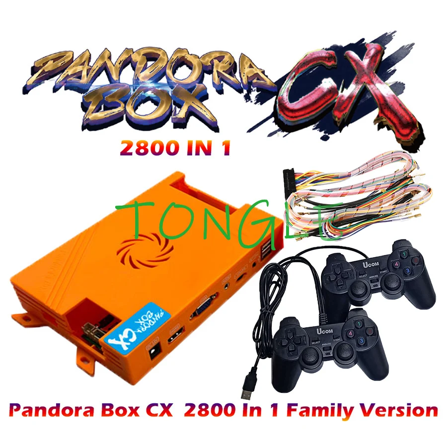 2020 Новый аркадный блок Pandora Box CX 2800 в 1 беспроводной комплект оригинальная 3A