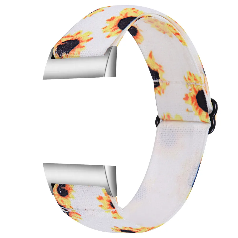 Essidi Elastic Band For Fitbit Charge 5 4 3 2 Sports Fabric Bracelet Strap Loop For Fitbit Charge 3 4 SE Watch Wrist Band Correa