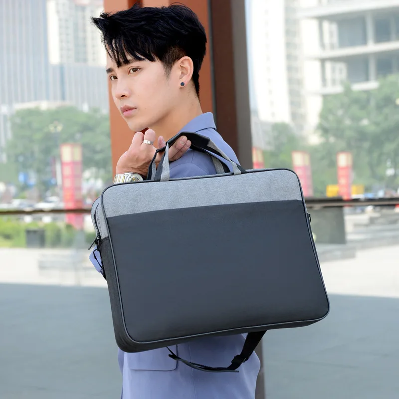 Briefcase Bag 15.6 inch Laptop Messenger Bag Business Office Bag for Men Women