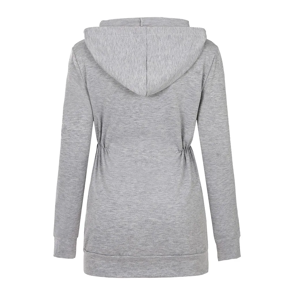 Ropa mujer, свитшоты на молнии с капюшоном для беременных, кормящих мам, кормящих матерей, топы, Одежда для беременных, grossesse A1