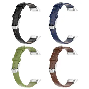

Adjustable Bamboo Leather Bracelet Wrist Strap Adjustable Comfortable Classic Fashion for Samsung Galaxy Fit SM-R370