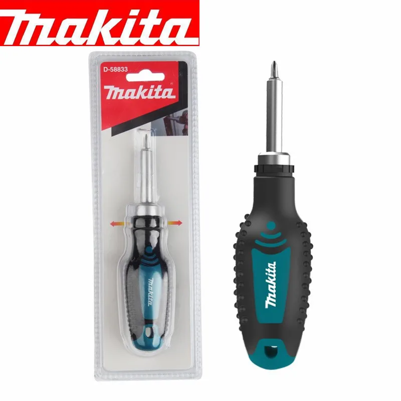 

Makita Ratchet Screwdriver D-58833 Magnetic Semi-Automatic Positive And Negative Ratchet Non-Slip Screwdriver Makita Manual Tool