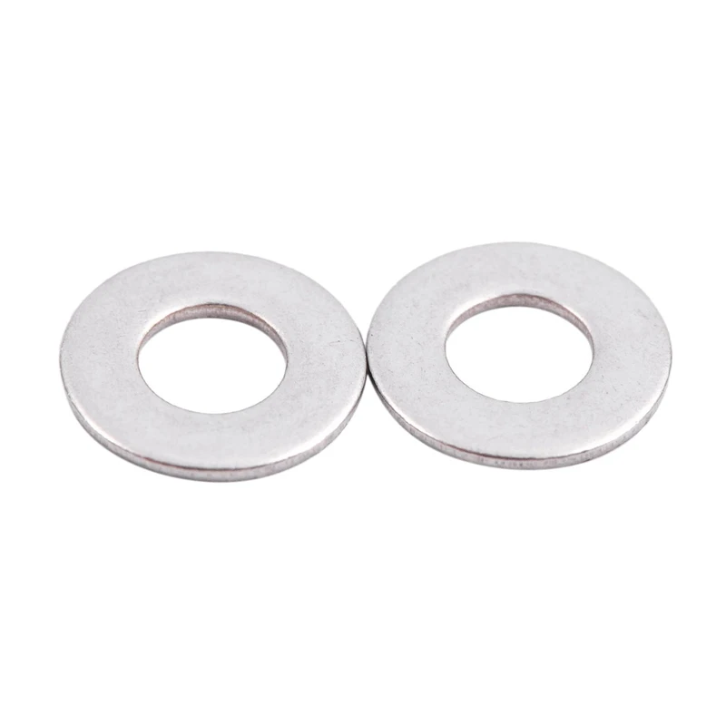 M2.5x6mmx0.5mm круглая плоская шайба из нержавеющей стали для болта 100 шт