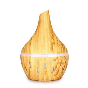 

USB Wood Ultrasonic Air Humidifier Ultrasonic Wood Grain Air Humidifier USB Mini Cool Mist Maker Air Purifier for Home Office