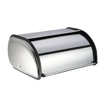 

Large Capacity Stainless Steel Bread Bin Kitchen Anti-dust Storage Container Easy To Clean kitchen tool set in Hand Tool Sets