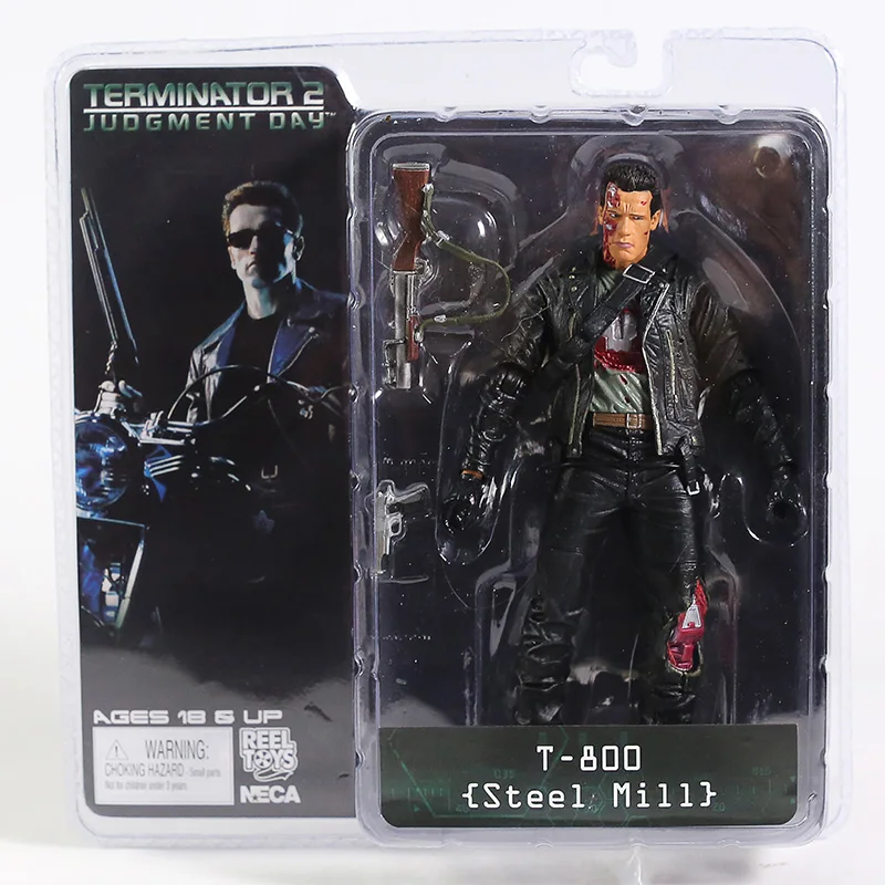 NECA Терминатор 2 фигурка T 800 / 1000 ПВХ игрушка модель игрушки 7 типов 18 см|Игровые