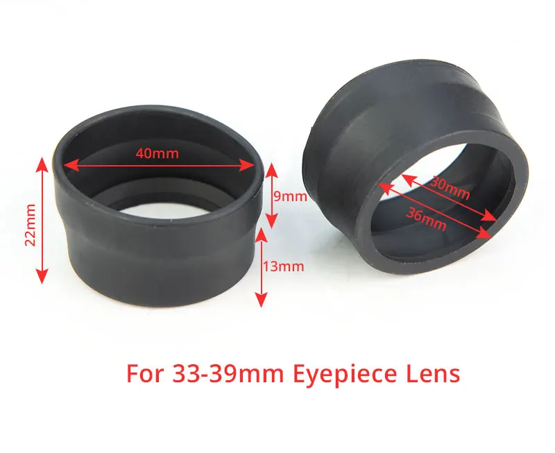Everyday low prices 27mm/1.06in Inner Diameter Rubber Eyecups for 42